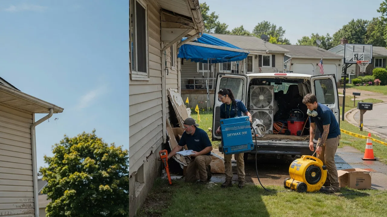 Ceiling Leak Cleanup in Biglerville, PA near me